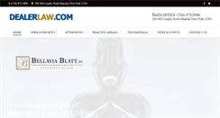 Desktop Screenshot of dealerlaw.com